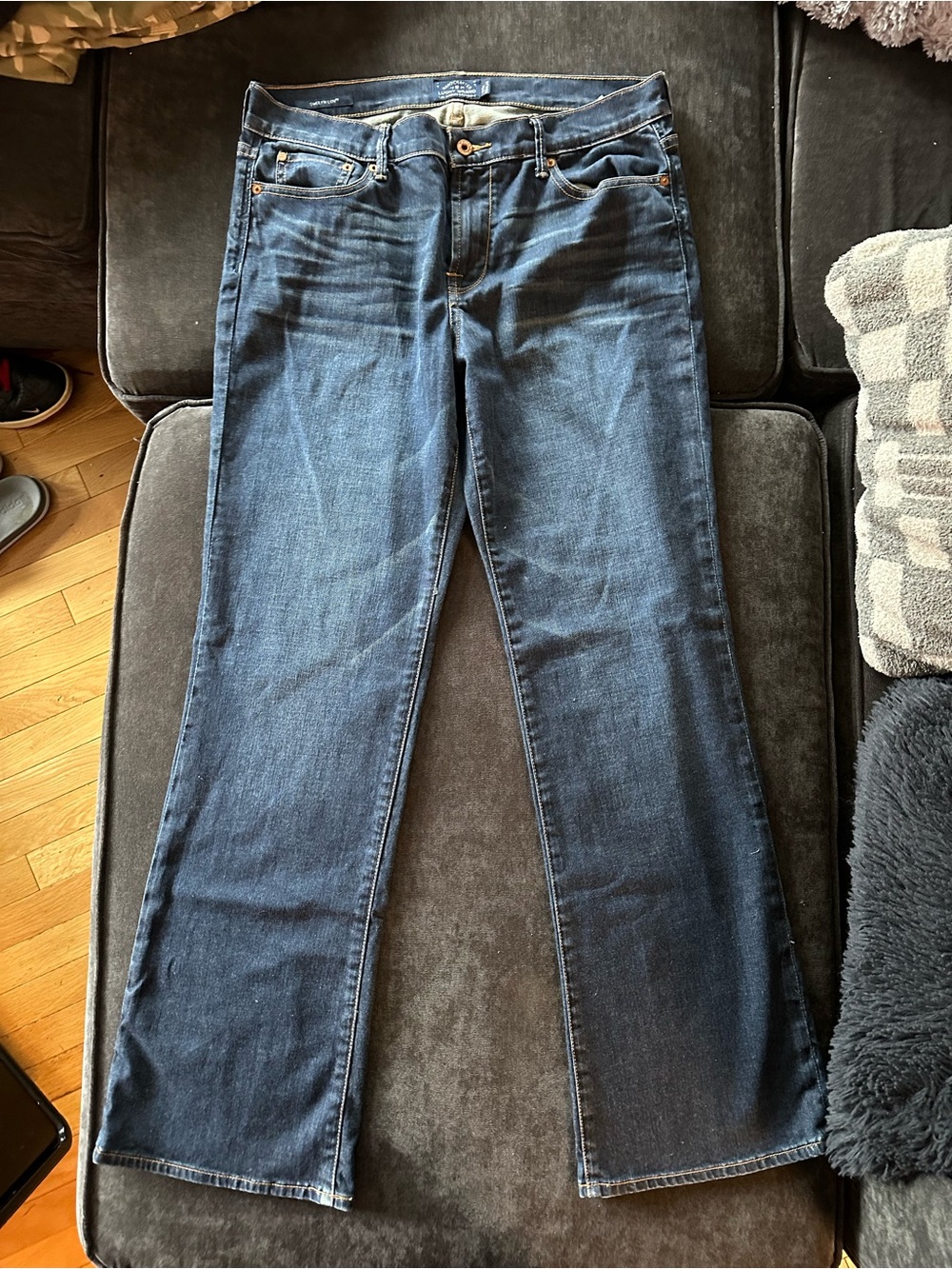 Lucky Brand Women's Dark Blue Bootcut Sweet ‘N Low Jeans size 16/33